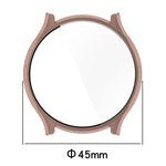 PC + Tempered Film Integrated Watch Protective Case, For Garmin Venu 3