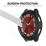 เคสกันกระแทก TPU ENKAY Hat-Prince 2 in 1 + ฟิล์มกระจกนิรภัย 9H 0.2mm สำหรับ Samsung Galaxy Watch6 Classic 47mm, สำหรับ Samsung Galaxy Watch6 Classic 43mm