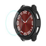 เคสกันกระแทก TPU ENKAY Hat-Prince 2 in 1 + ฟิล์มกระจกนิรภัย 9H 0.2mm สำหรับ Samsung Galaxy Watch6 Classic 47mm, สำหรับ Samsung Galaxy Watch6 Classic 43mm