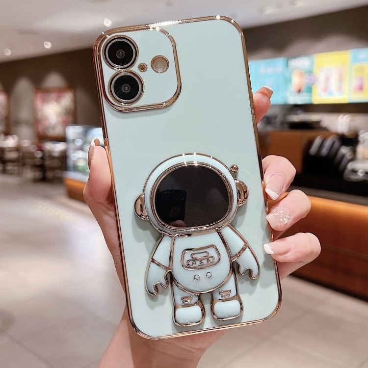 เคสโทรศัพท์ที่ยึดนักบินอวกาศชุบ Electroplating สำหรับ iPhone 17e / 16e, สำหรับ iPhone 17 Pro Max, สำหรับ iPhone 17 Pro, สำหรับ iPhone 17, สำหรับ iPhone Air, สำหรับ iPhone 16 Pro Max, สำหรับ iPhone 16 Pro, สำหรับ iPhone 16 Plus