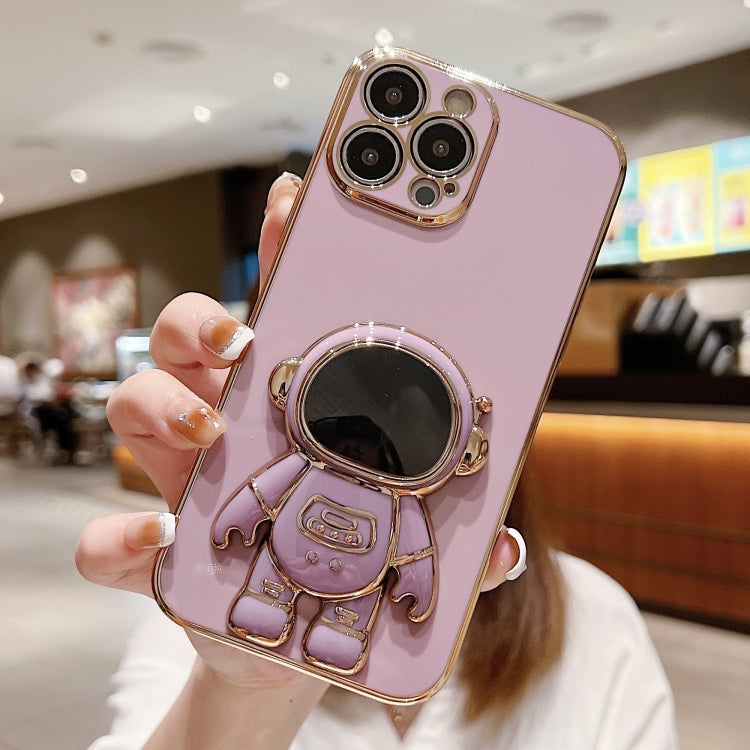 เคสโทรศัพท์ที่ยึดนักบินอวกาศชุบ Electroplating สำหรับ iPhone 17e / 16e, สำหรับ iPhone 17 Pro Max, สำหรับ iPhone 17 Pro, สำหรับ iPhone 17, สำหรับ iPhone Air, สำหรับ iPhone 16 Pro Max, สำหรับ iPhone 16 Pro, สำหรับ iPhone 16 Plus
