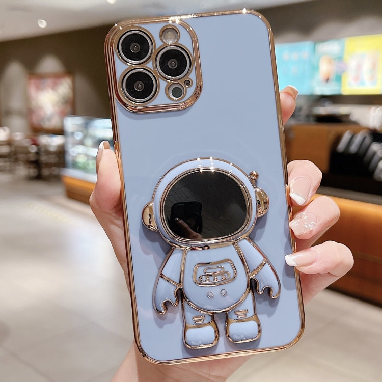 เคสโทรศัพท์ที่ยึดนักบินอวกาศชุบ Electroplating สำหรับ iPhone 17e / 16e, สำหรับ iPhone 17 Pro Max, สำหรับ iPhone 17 Pro, สำหรับ iPhone 17, สำหรับ iPhone Air, สำหรับ iPhone 16 Pro Max, สำหรับ iPhone 16 Pro, สำหรับ iPhone 16 Plus
