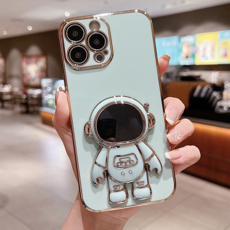 เคสโทรศัพท์ที่ยึดนักบินอวกาศชุบ Electroplating สำหรับ iPhone 17e / 16e, สำหรับ iPhone 17 Pro Max, สำหรับ iPhone 17 Pro, สำหรับ iPhone 17, สำหรับ iPhone Air, สำหรับ iPhone 16 Pro Max, สำหรับ iPhone 16 Pro, สำหรับ iPhone 16 Plus