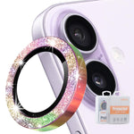 ฟิล์มกระจกนิรภัยอลูมิเนียมอัลลอยด์เลนส์หลัง ENKAY Hat-Prince Glitter สำหรับ iPhone 17 Pro / 17 Pro Max, สำหรับ iPhone 17, สำหรับ iPhone Air, สำหรับ iPhone 15 Pro / 15 Pro Max, สำหรับ iPhone 15 / 15 Plus