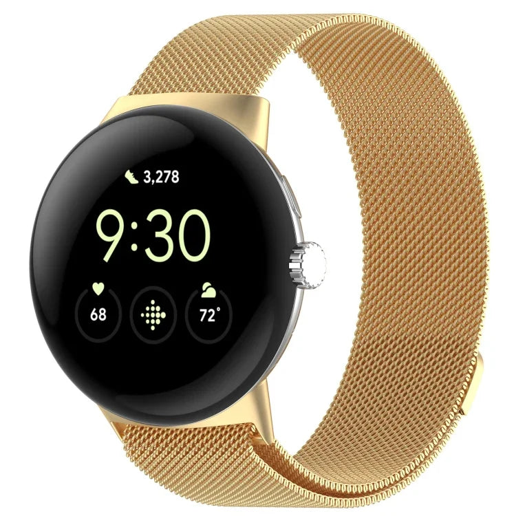 สายสแตนเลสตาข่ายแม่เหล็กมิลาน สำหรับ Google Pixel Watch 2