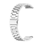 Three Bead Stainless Steel Metal Watch Band, For Huawei Watch GT4 46mm