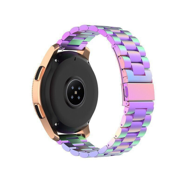 Three Bead Stainless Steel Metal Watch Band, For Huawei Watch GT4 46mm