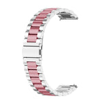 Three Bead Stainless Steel Metal Watch Band, For Huawei Watch GT4 46mm
