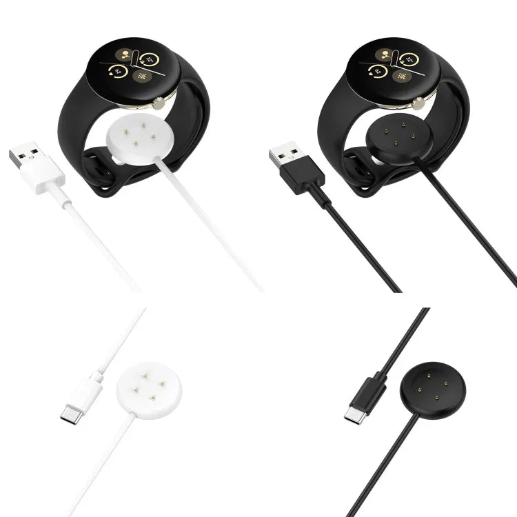 สายชาร์จนาฬิกาอัจฉริยะ USB Interface ความยาว: 1 เมตร สำหรับ Google Pixel Watch 2