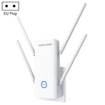 WAVLINK WN583AX1 พอร์ตอีเธอร์เน็ต AX1800 WiFi6 1.8Gbps ไวไฟสองย่านความถี่ บูสเตอร์สัญญาณ เราเตอร์ไร้สาย, ปลั๊ก EU