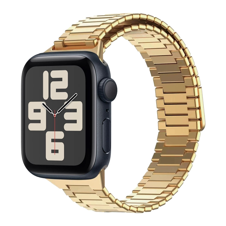 สายรัดนาฬิกา Bamboo Magnetic Stainless Steel Metal สำหรับ Apple Watch SE 2023 44mm, สำหรับ Apple Watch SE 2023 40mm, สำหรับ Apple Watch Ultra 2 49mm, สำหรับ Apple Watch Series 9 45mm, สำหรับ Apple Watch Series 9 41mm, สำหรับ Apple Watch Ultra 49mm