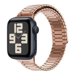 สายรัดนาฬิกา Bamboo Magnetic Stainless Steel Metal สำหรับ Apple Watch SE 2023 44mm, สำหรับ Apple Watch SE 2023 40mm, สำหรับ Apple Watch Ultra 2 49mm, สำหรับ Apple Watch Series 9 45mm, สำหรับ Apple Watch Series 9 41mm, สำหรับ Apple Watch Ultra 49mm