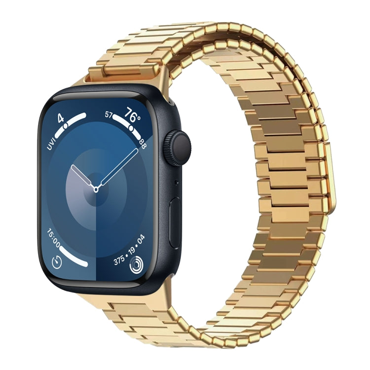 สายรัดนาฬิกา Bamboo Magnetic Stainless Steel Metal สำหรับ Apple Watch SE 2023 44mm, สำหรับ Apple Watch SE 2023 40mm, สำหรับ Apple Watch Ultra 2 49mm, สำหรับ Apple Watch Series 9 45mm, สำหรับ Apple Watch Series 9 41mm, สำหรับ Apple Watch Ultra 49mm