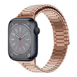 สายรัดนาฬิกา Bamboo Magnetic Stainless Steel Metal สำหรับ Apple Watch Series 8 41mm, สำหรับ Apple Watch Series 8 45mm, สำหรับ Apple Watch SE 2022 40mm, สำหรับ Apple Watch SE 2022 44mm, สำหรับ Apple Watch Series 7 41mm, สำหรับ Apple Watch Series 7 45mm