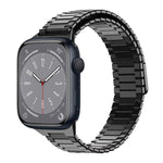 สายรัดนาฬิกา Bamboo Magnetic Stainless Steel Metal สำหรับ Apple Watch Series 8 41mm, สำหรับ Apple Watch Series 8 45mm, สำหรับ Apple Watch SE 2022 40mm, สำหรับ Apple Watch SE 2022 44mm, สำหรับ Apple Watch Series 7 41mm, สำหรับ Apple Watch Series 7 45mm