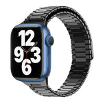 สายรัดนาฬิกา Bamboo Magnetic Stainless Steel Metal สำหรับ Apple Watch Series 8 41mm, สำหรับ Apple Watch Series 8 45mm, สำหรับ Apple Watch SE 2022 40mm, สำหรับ Apple Watch SE 2022 44mm, สำหรับ Apple Watch Series 7 41mm, สำหรับ Apple Watch Series 7 45mm