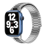สายรัดนาฬิกา Bamboo Magnetic Stainless Steel Metal สำหรับ Apple Watch Series 8 41mm, สำหรับ Apple Watch Series 8 45mm, สำหรับ Apple Watch SE 2022 40mm, สำหรับ Apple Watch SE 2022 44mm, สำหรับ Apple Watch Series 7 41mm, สำหรับ Apple Watch Series 7 45mm