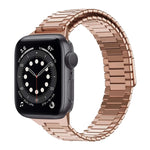 สายรัดนาฬิกา Bamboo Magnetic Stainless Steel Metal สำหรับ Apple Watch Series 6 40mm, สำหรับ Apple Watch Series 6 44mm, สำหรับ Apple Watch Series 5 44mm, สำหรับ Apple Watch Series 5 40mm, สำหรับ Apple Watch Series 4 44mm, สำหรับ Apple Watch Series 4 40mm