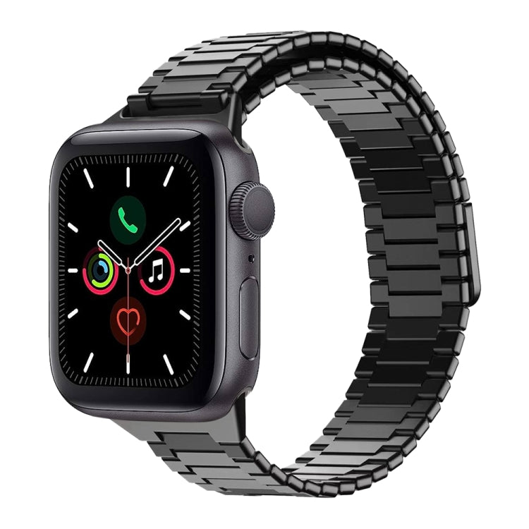 สายรัดนาฬิกา Bamboo Magnetic Stainless Steel Metal สำหรับ Apple Watch Series 6 40mm, สำหรับ Apple Watch Series 6 44mm, สำหรับ Apple Watch Series 5 44mm, สำหรับ Apple Watch Series 5 40mm, สำหรับ Apple Watch Series 4 44mm, สำหรับ Apple Watch Series 4 40mm