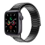สายรัดนาฬิกา Bamboo Magnetic Stainless Steel Metal สำหรับ Apple Watch Series 6 40mm, สำหรับ Apple Watch Series 6 44mm, สำหรับ Apple Watch Series 5 44mm, สำหรับ Apple Watch Series 5 40mm, สำหรับ Apple Watch Series 4 44mm, สำหรับ Apple Watch Series 4 40mm