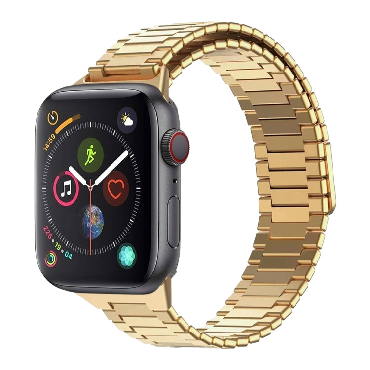 สายรัดนาฬิกา Bamboo Magnetic Stainless Steel Metal สำหรับ Apple Watch Series 6 40mm, สำหรับ Apple Watch Series 6 44mm, สำหรับ Apple Watch Series 5 44mm, สำหรับ Apple Watch Series 5 40mm, สำหรับ Apple Watch Series 4 44mm, สำหรับ Apple Watch Series 4 40mm