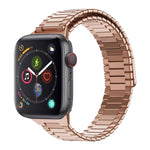 สายรัดนาฬิกา Bamboo Magnetic Stainless Steel Metal สำหรับ Apple Watch Series 6 40mm, สำหรับ Apple Watch Series 6 44mm, สำหรับ Apple Watch Series 5 44mm, สำหรับ Apple Watch Series 5 40mm, สำหรับ Apple Watch Series 4 44mm, สำหรับ Apple Watch Series 4 40mm
