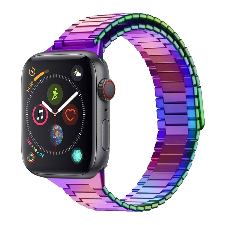 สายรัดนาฬิกา Bamboo Magnetic Stainless Steel Metal สำหรับ Apple Watch Series 6 40mm, สำหรับ Apple Watch Series 6 44mm, สำหรับ Apple Watch Series 5 44mm, สำหรับ Apple Watch Series 5 40mm, สำหรับ Apple Watch Series 4 44mm, สำหรับ Apple Watch Series 4 40mm