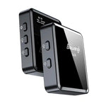 ไมโครโฟนไร้สายลดเสียงรบกวน Lavalier SX39 สำหรับ iPhone พร้อมเครื่องส่งสัญญาณคู่และเครื่องรับ, สำหรับ iPhone