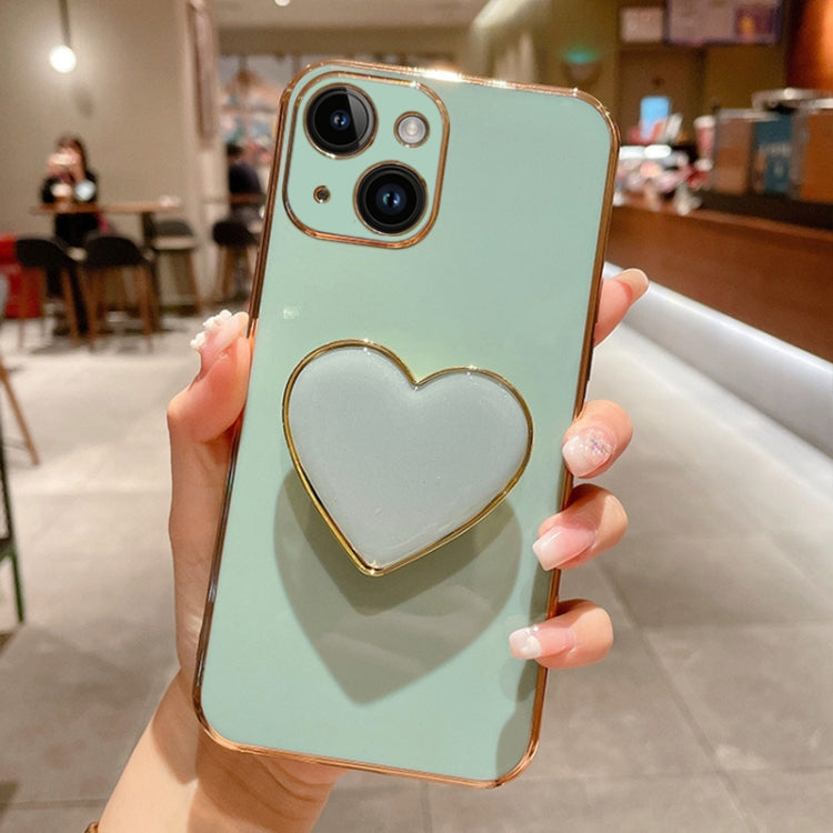 เคสโทรศัพท์ TPU พร้อมที่จับรูปหัวใจชุบอิเล็กโทรพลาติง สำหรับ iPhone 14 Pro Max, สำหรับ iPhone SE 2022 / 2020 / 7 / 8, สำหรับ iPhone 13 Pro Max, สำหรับ iPhone 13 Pro, สำหรับ iPhone 13, สำหรับ iPhone 13 mini, สำหรับ iPhone 12, สำหรับ iPhone 12 Pro Max