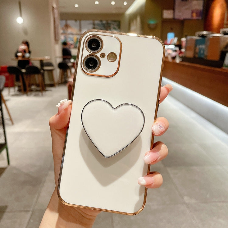 เคสโทรศัพท์ TPU พร้อมที่จับรูปหัวใจชุบอิเล็กโทรพลาติง สำหรับ iPhone 17e / 16e, สำหรับ iPhone 17 Pro Max, สำหรับ iPhone 17 Pro, สำหรับ iPhone 17, สำหรับ iPhone Air, สำหรับ iPhone 16 Pro Max, สำหรับ iPhone 16 Pro, สำหรับ iPhone 16 Plus