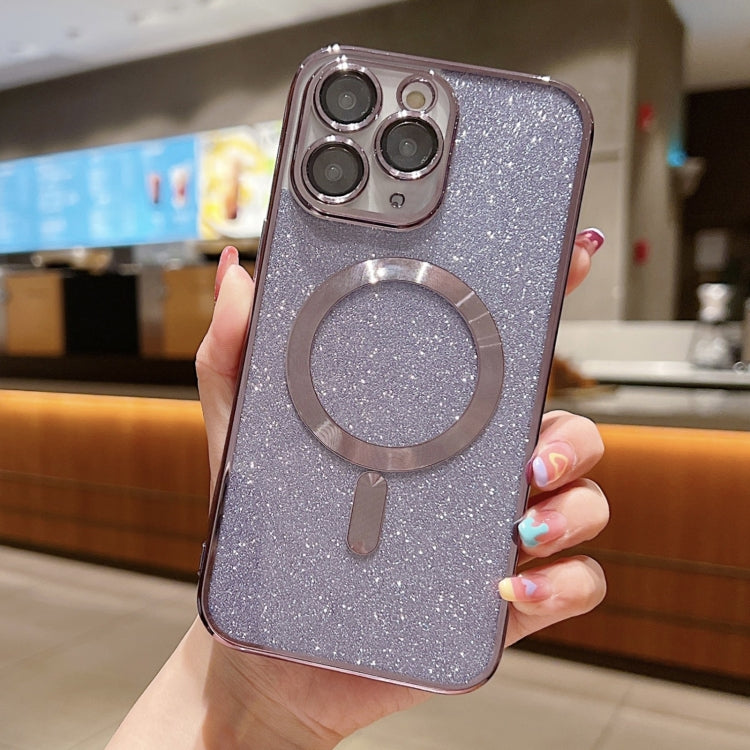 เคสโทรศัพท์ TPU เคลือบไฟฟ้ากลิตเตอร์ MagSafe สำหรับ iPhone 11 Pro Max, สำหรับ iPhone 11, สำหรับ iPhone 11 Pro, สำหรับ iPhone X / XS, สำหรับ iPhone XR, สำหรับ iPhone XS Max