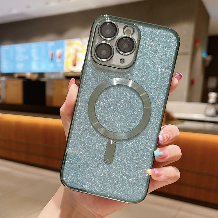 เคสโทรศัพท์ TPU เคลือบไฟฟ้ากลิตเตอร์ MagSafe สำหรับ iPhone 11 Pro Max, สำหรับ iPhone 11, สำหรับ iPhone 11 Pro, สำหรับ iPhone X / XS, สำหรับ iPhone XR, สำหรับ iPhone XS Max