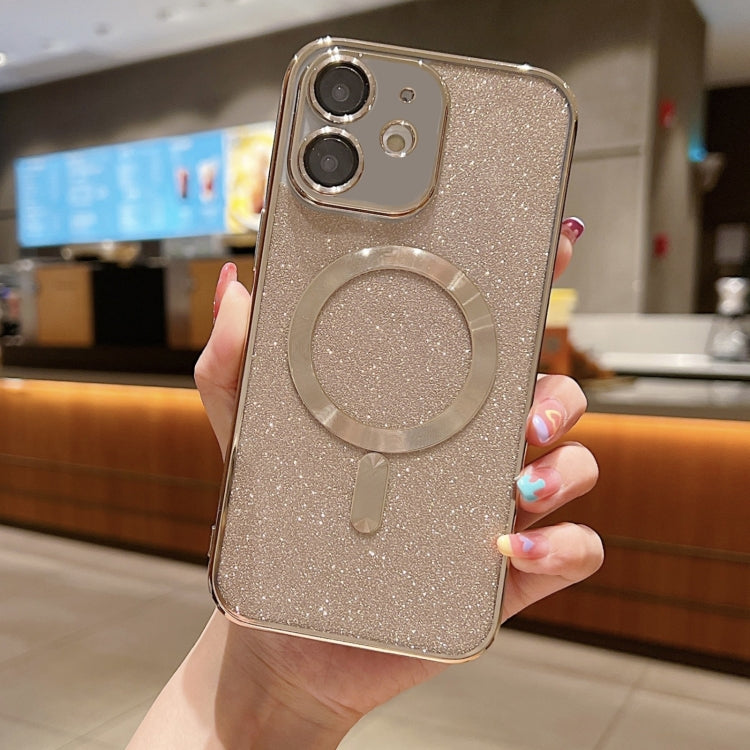 เคสโทรศัพท์ TPU เคลือบไฟฟ้ากลิตเตอร์ MagSafe สำหรับ iPhone 11 Pro Max, สำหรับ iPhone 11, สำหรับ iPhone 11 Pro, สำหรับ iPhone X / XS, สำหรับ iPhone XR, สำหรับ iPhone XS Max