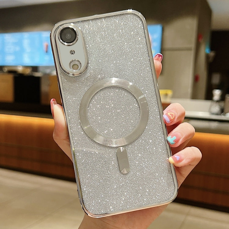 เคสโทรศัพท์ TPU เคลือบไฟฟ้ากลิตเตอร์ MagSafe สำหรับ iPhone 11 Pro Max, สำหรับ iPhone 11, สำหรับ iPhone 11 Pro, สำหรับ iPhone X / XS, สำหรับ iPhone XR, สำหรับ iPhone XS Max