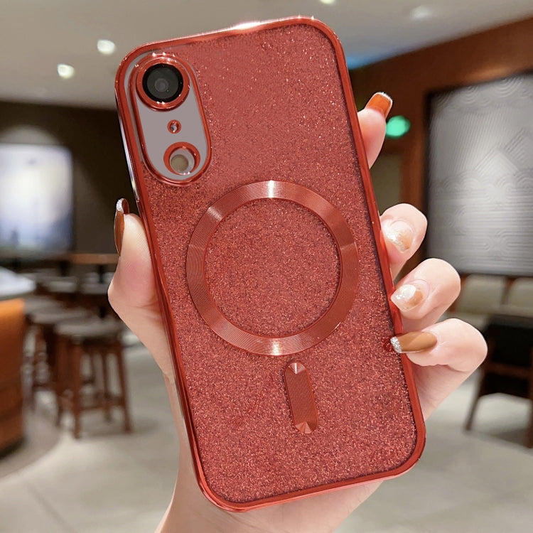 เคสโทรศัพท์ TPU เคลือบไฟฟ้ากลิตเตอร์ MagSafe สำหรับ iPhone 11 Pro Max, สำหรับ iPhone 11, สำหรับ iPhone 11 Pro, สำหรับ iPhone X / XS, สำหรับ iPhone XR, สำหรับ iPhone XS Max