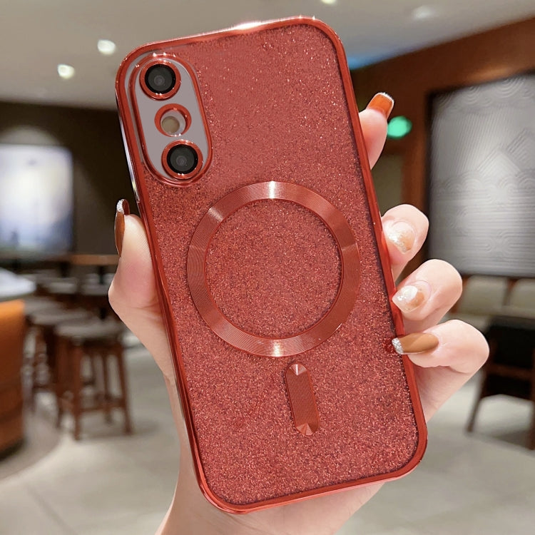 เคสโทรศัพท์ TPU เคลือบไฟฟ้ากลิตเตอร์ MagSafe สำหรับ iPhone 11 Pro Max, สำหรับ iPhone 11, สำหรับ iPhone 11 Pro, สำหรับ iPhone X / XS, สำหรับ iPhone XR, สำหรับ iPhone XS Max
