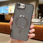 เคสโทรศัพท์ TPU MagSafe ชุบอิเล็กโทรพลาติงกลิตเตอร์ สำหรับ iPhone 17e / 16e, สำหรับ iPhone 17 Pro Max, สำหรับ iPhone 17 Pro, สำหรับ iPhone 17, สำหรับ iPhone Air, สำหรับ iPhone 16 Pro Max