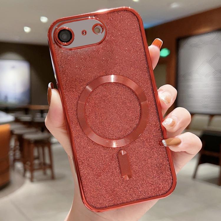 เคสโทรศัพท์ TPU MagSafe ชุบอิเล็กโทรพลาติงกลิตเตอร์ สำหรับ iPhone 17e / 16e, สำหรับ iPhone 17 Pro Max, สำหรับ iPhone 17 Pro, สำหรับ iPhone 17, สำหรับ iPhone Air, สำหรับ iPhone 16 Pro Max