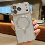 เคสโทรศัพท์ TPU MagSafe ชุบอิเล็กโทรพลาติงกลิตเตอร์ สำหรับ iPhone 17e / 16e, สำหรับ iPhone 17 Pro Max, สำหรับ iPhone 17 Pro, สำหรับ iPhone 17, สำหรับ iPhone Air, สำหรับ iPhone 16 Pro Max