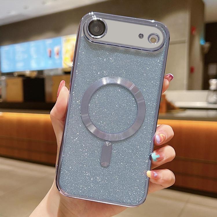 เคสโทรศัพท์ TPU MagSafe ชุบอิเล็กโทรพลาติงกลิตเตอร์ สำหรับ iPhone 17e / 16e, สำหรับ iPhone 17 Pro Max, สำหรับ iPhone 17 Pro, สำหรับ iPhone 17, สำหรับ iPhone Air, สำหรับ iPhone 16 Pro Max