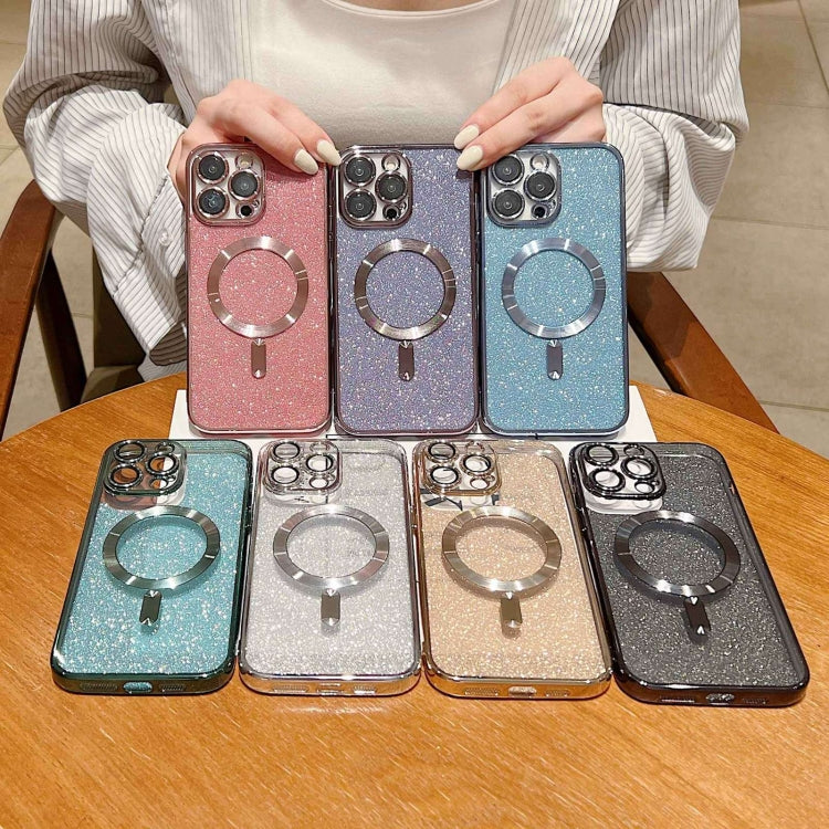 เคสโทรศัพท์ TPU MagSafe ชุบอิเล็กโทรพลาติงกลิตเตอร์ สำหรับ iPhone 17e / 16e, สำหรับ iPhone 17 Pro Max, สำหรับ iPhone 17 Pro, สำหรับ iPhone 17, สำหรับ iPhone Air, สำหรับ iPhone 16 Pro Max