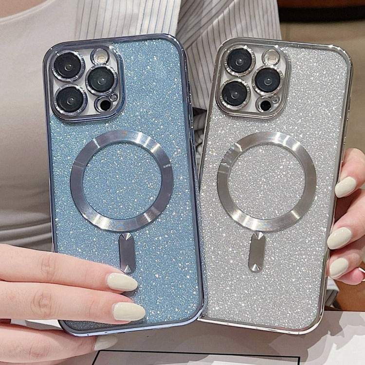 เคสโทรศัพท์ TPU เคลือบไฟฟ้ากลิตเตอร์ MagSafe สำหรับ iPhone 11 Pro Max, สำหรับ iPhone 11, สำหรับ iPhone 11 Pro, สำหรับ iPhone X / XS, สำหรับ iPhone XR, สำหรับ iPhone XS Max