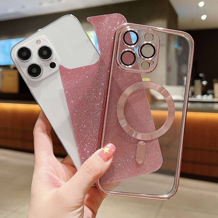 เคสโทรศัพท์ TPU MagSafe ชุบอิเล็กโทรพลาติงกลิตเตอร์ สำหรับ iPhone 17e / 16e, สำหรับ iPhone 17 Pro Max, สำหรับ iPhone 17 Pro, สำหรับ iPhone 17, สำหรับ iPhone Air, สำหรับ iPhone 16 Pro Max