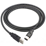 สายแปลง JUNSUNMAY Firewire IEEE 1394 6 พิน ตัวผู้เป็น USB 2.0 ตัวผู้ ยาว 1.8m, 3m, 4.5m