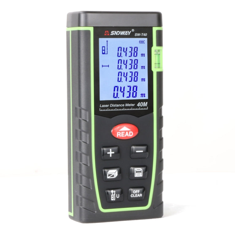 SNDWAY เครื่องวัดระยะเลเซอร์แบบมือถือ SW-T40, SW-T40