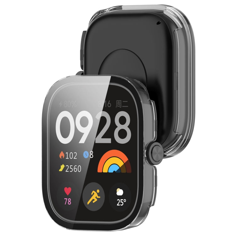 For Redmi Watch 4 Tempered Film Integrated PC Watch Protective Case, For Redmi Watch 4