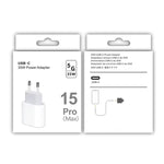 PD35W USB-C / Type-C ที่ชาร์จสำหรับ iPhone / iPad ซีรีส์, ปลั๊ก EU, ปลั๊ก EU