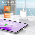 ที่ชาร์จ PD35W USB-C / Type-C พร้อมสายข้อมูล Type-C ยาว 1 เมตร ปลั๊ก EU, ปลั๊ก EU พร้อมสาย Type-C