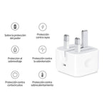 ที่ชาร์จ PD35W USB-C / Type-C พร้อมสายข้อมูล Type-C ยาว 1 เมตร ปลั๊ก UK, ปลั๊ก UK พร้อมสาย Type-C