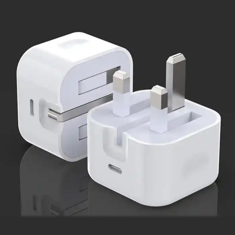 ที่ชาร์จ PD35W USB-C / Type-C พร้อมสายข้อมูล Type-C ยาว 1 เมตร ปลั๊ก UK, ปลั๊ก UK พร้อมสาย Type-C
